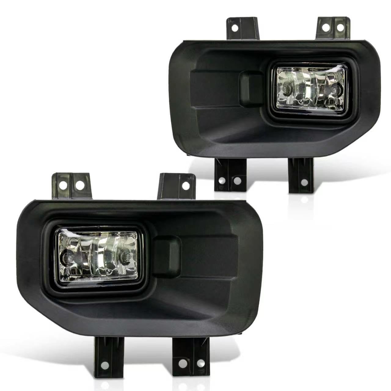 VPIMOZO front view of fog lights showing direct-fit OEM style and restored appearance