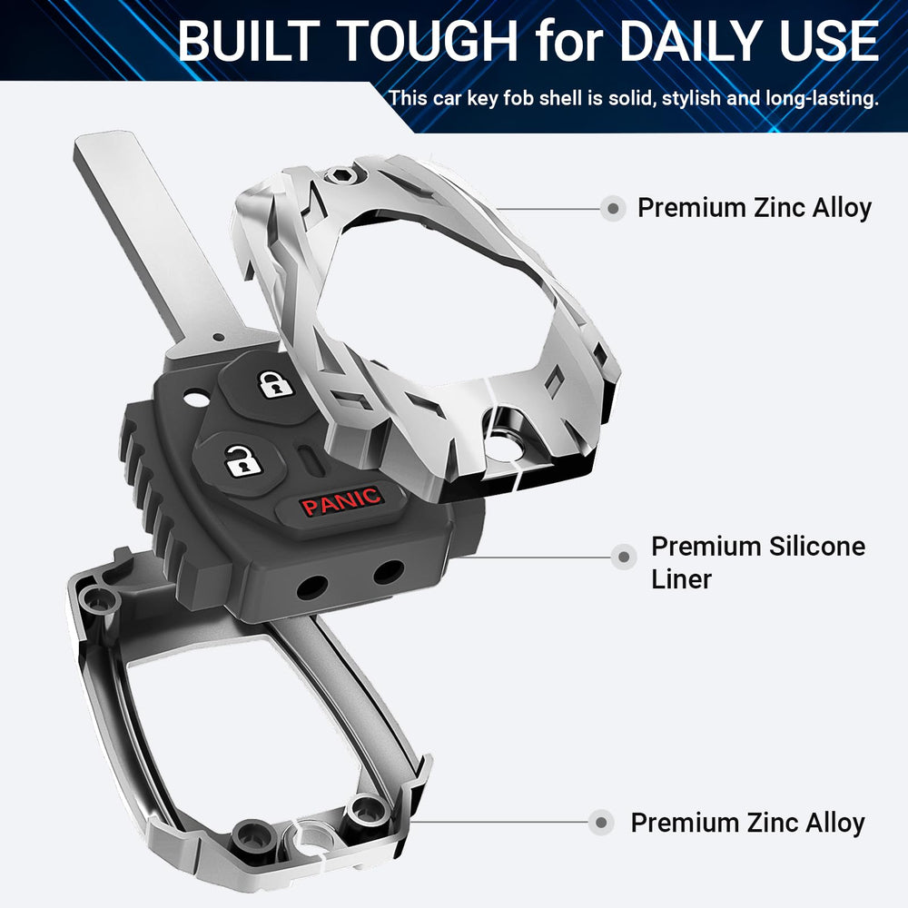 Vruwcey side profile with key blade showing correct blade fit and no cutting benefit