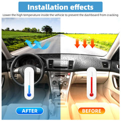 VTVWNM installed reducing windshield glare for safer visibility