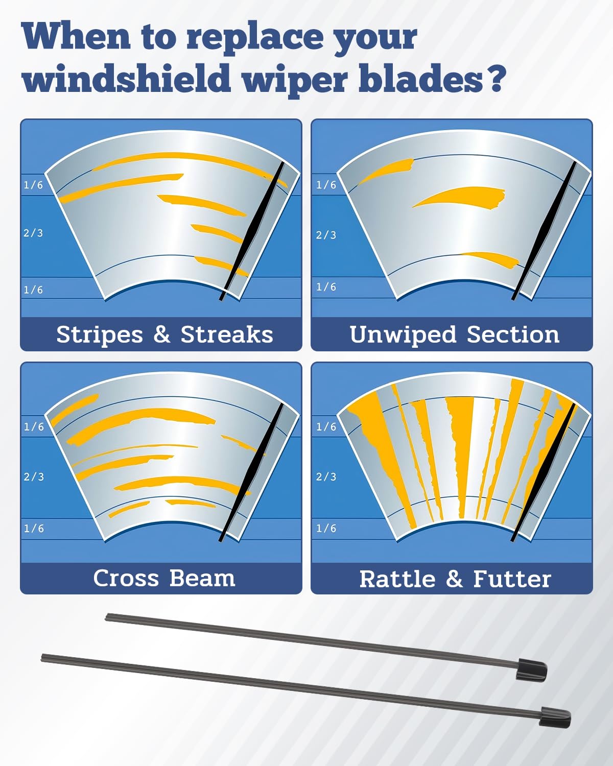 Vudajuley blade beside ruler showing correct length for accurate fitment