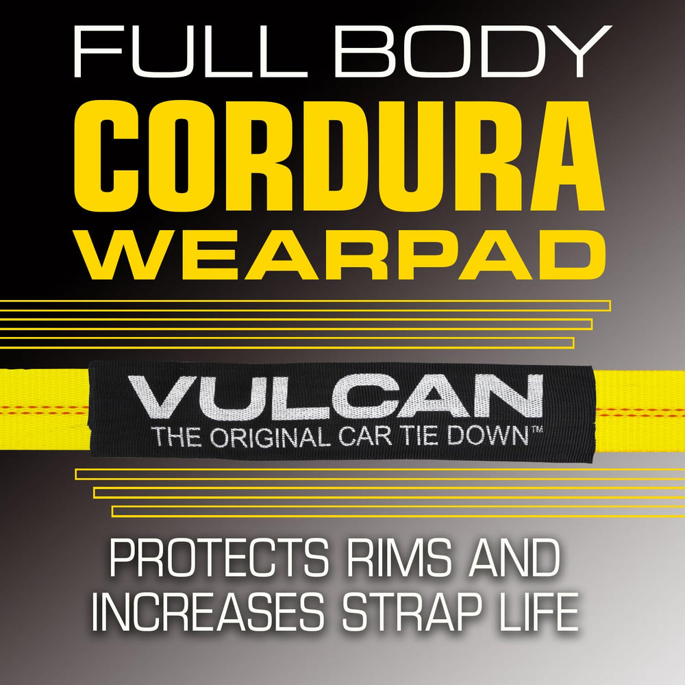 VULCAN heavy-duty D-ring detail showing robust attachment for hooks and chains