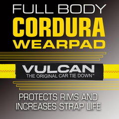 VULCAN heavy-duty D-ring detail showing robust attachment for hooks and chains
