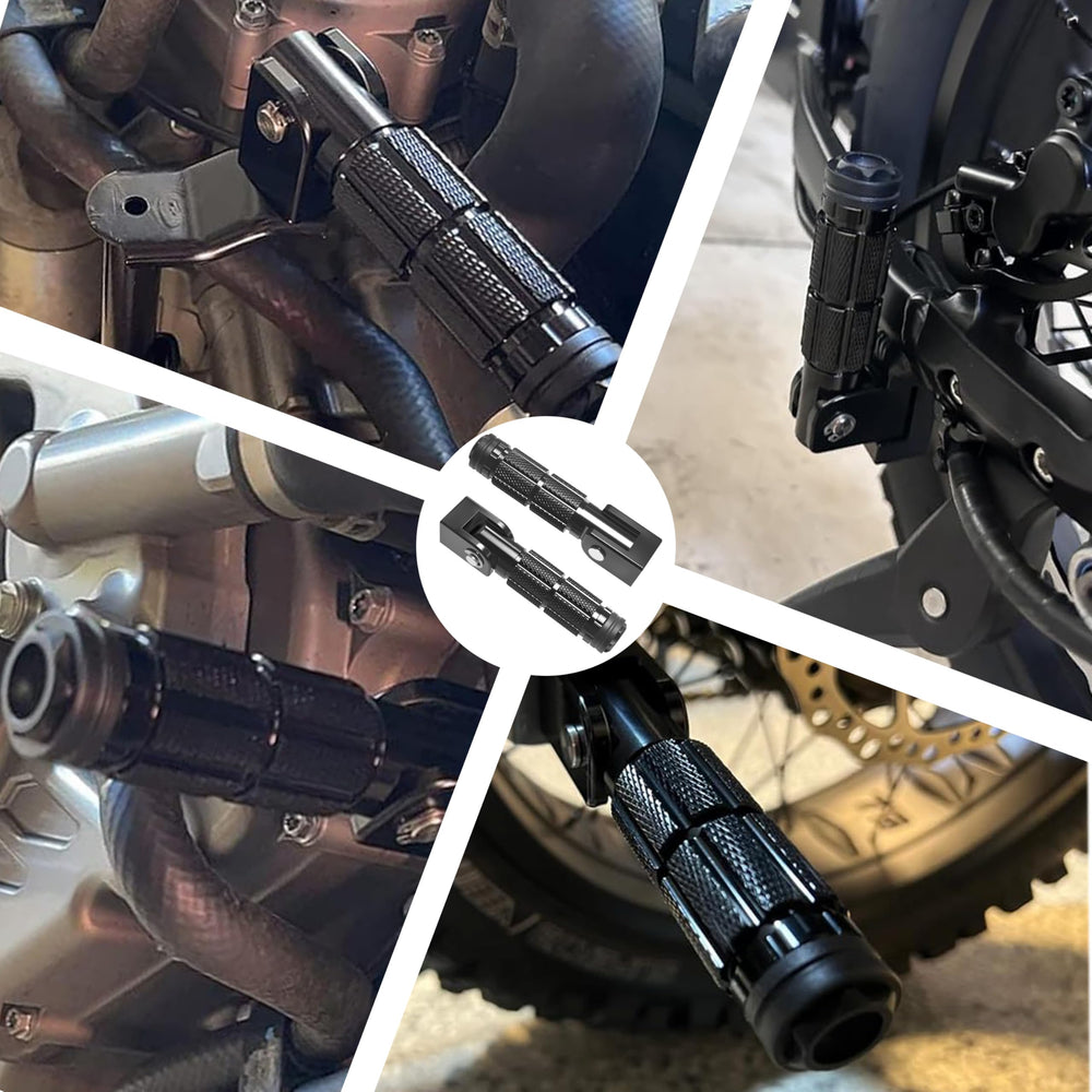 VUOZIP installed on dirt bike demonstrating stable platform benefit