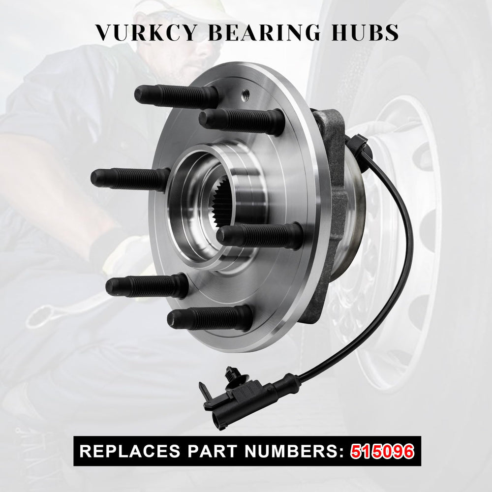 Vurkcy ABS sensor and wire assembly for accurate wheel speed