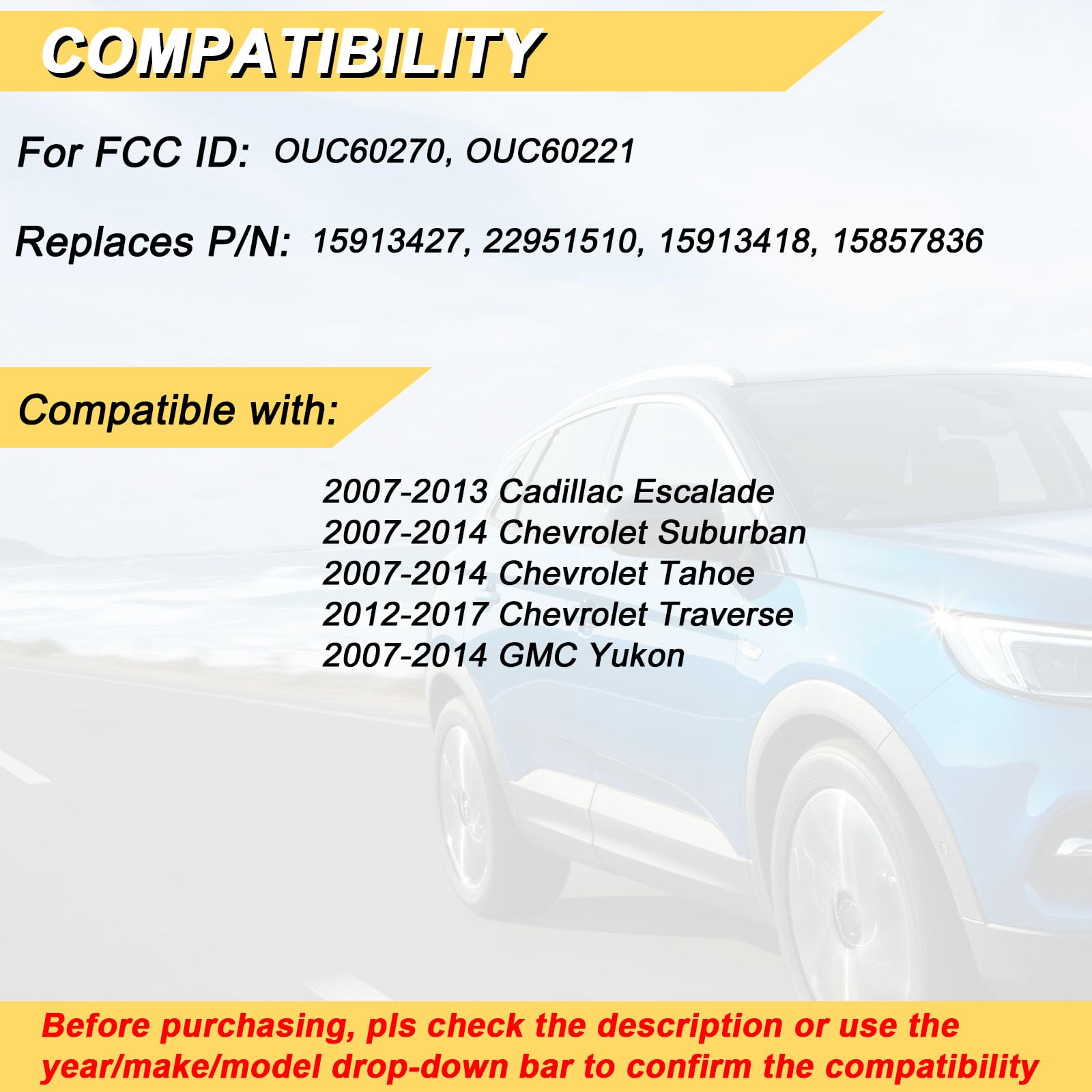 Vurkcy rear label with FCC ID visible for easy verification