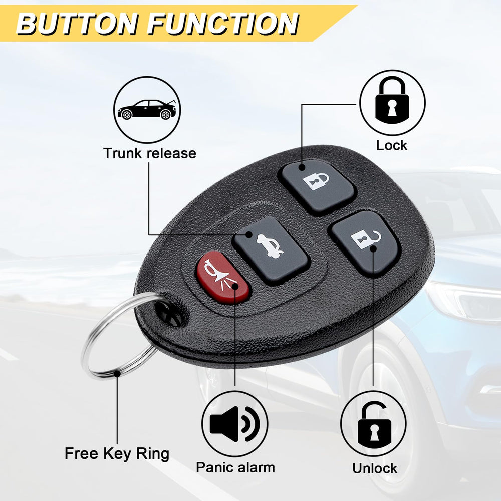 Vurkcy rear label with FCC ID visible for easy vehicle matching