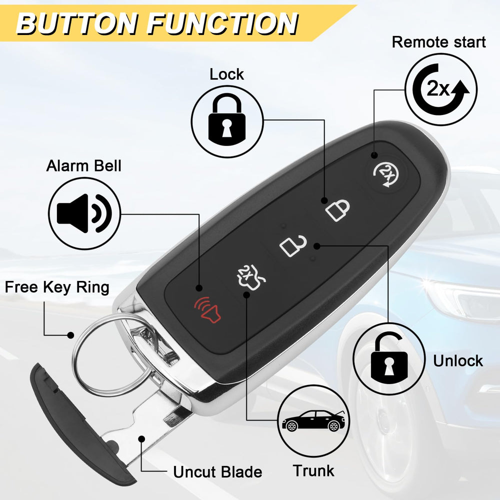 Vurkcy battery preinstalled inside fob demonstrating ready-to-program convenience