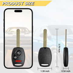 Vurkcy battery preinstalled inside remote for immediate locksmith programming
