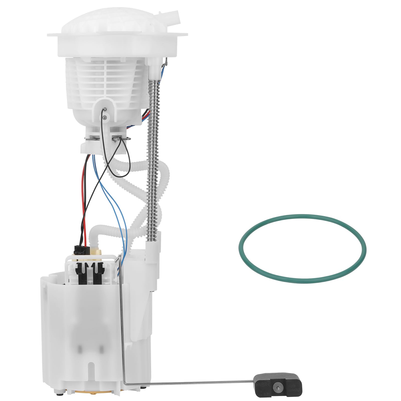 Vurkcy front assembly showing complete pump module and direct-fit mounting benefit