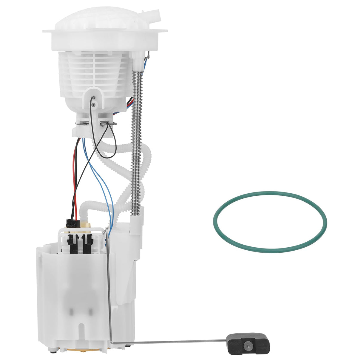 Vurkcy front assembly showing complete pump module and direct-fit mounting benefit