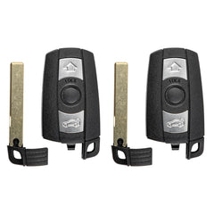 Vurkcy front-facing key fob pair showing buttons and ready-to-program convenience