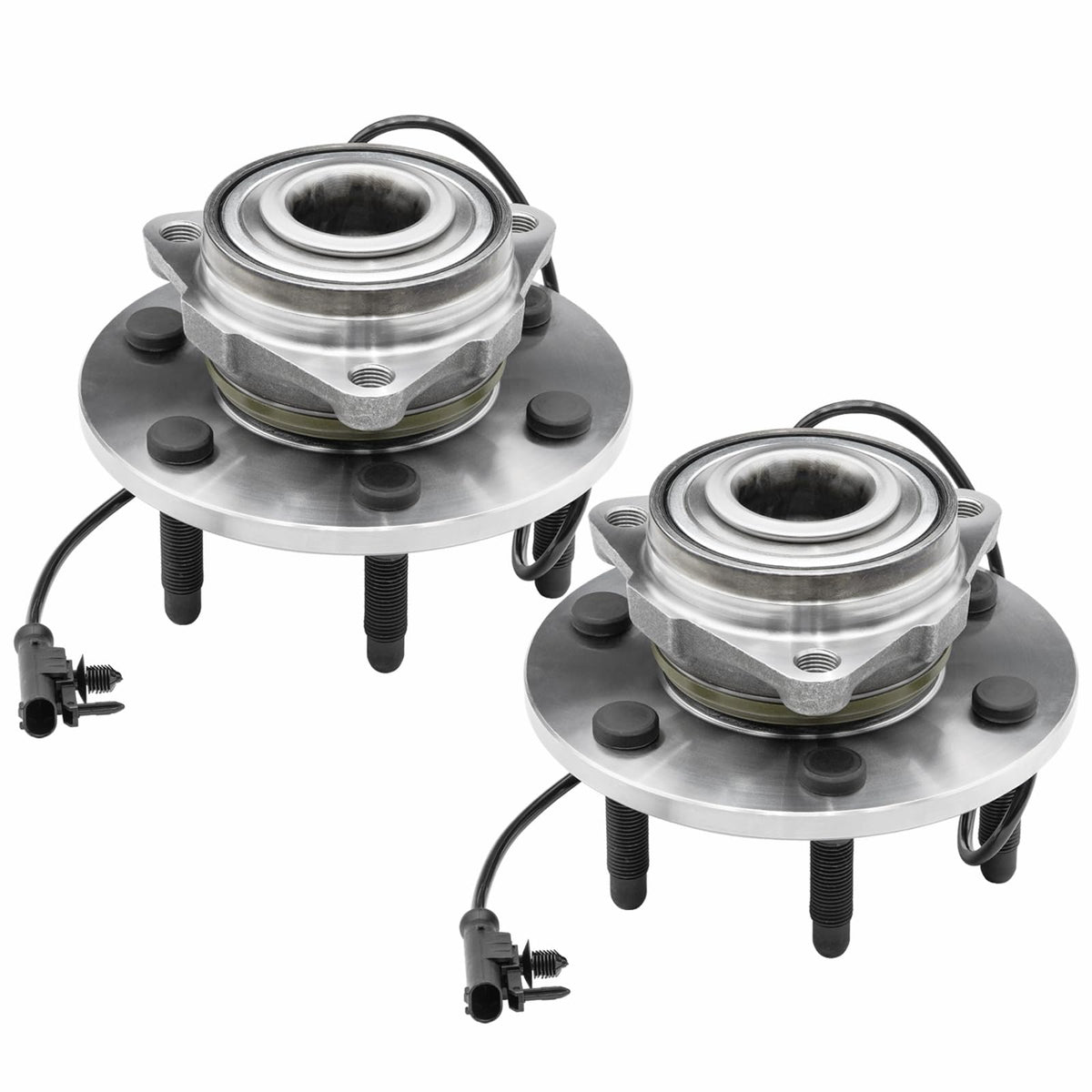 Vurkcy front hubs in box showing ready-to-install quality