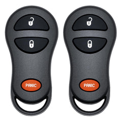 Vurkcy front view of replacement key fob showing buttons and brand, reliable replacement