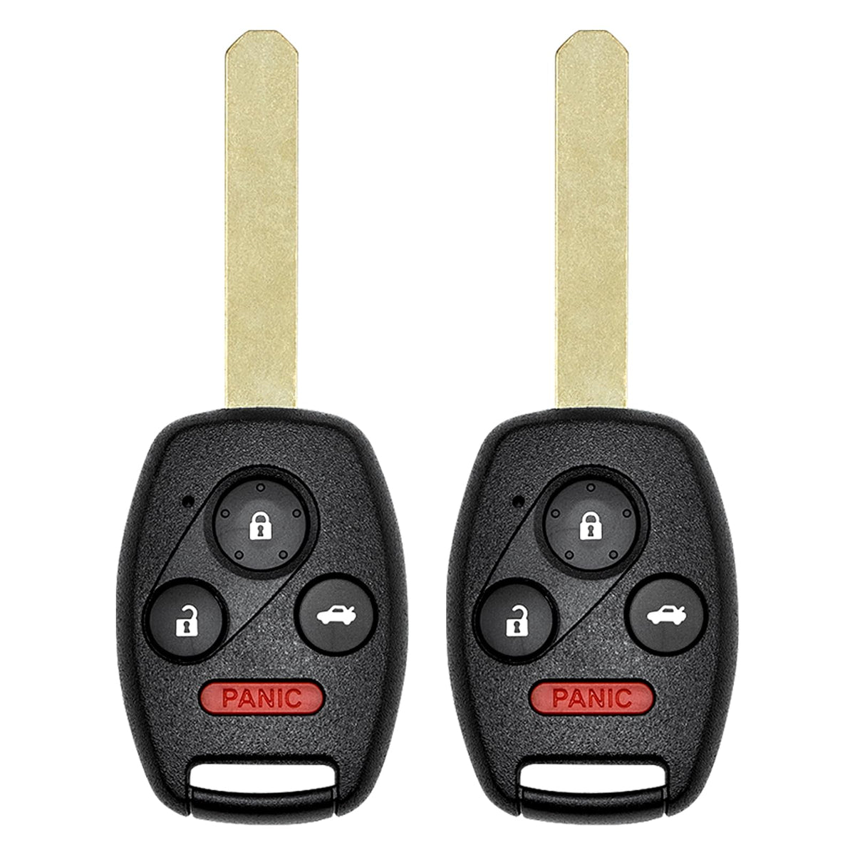 Vurkcy front packaging showing two Honda Civic replacement remotes, reliable fit