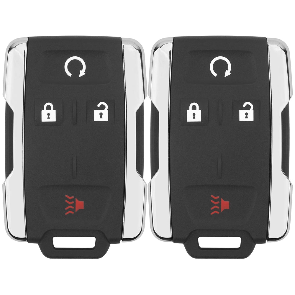 Vurkcy front view of replacement remote showing 4-button layout and OEM styling benefit
