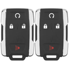 Vurkcy front view of replacement remote showing 4-button layout and OEM styling benefit