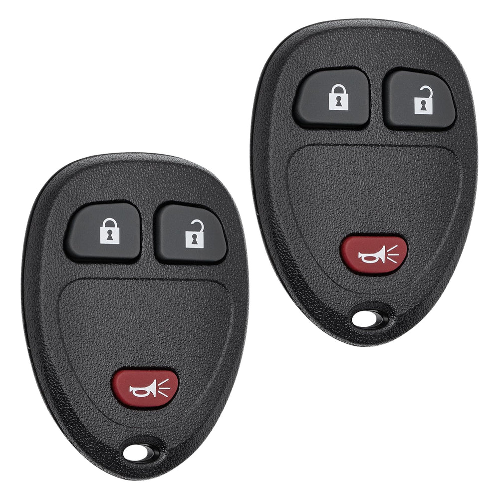 Vurkcy front view key fob showing button layout and quick identification benefit