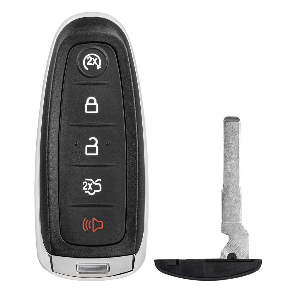 Vurkcy front view key fob showing button layout and OEM-style styling benefit