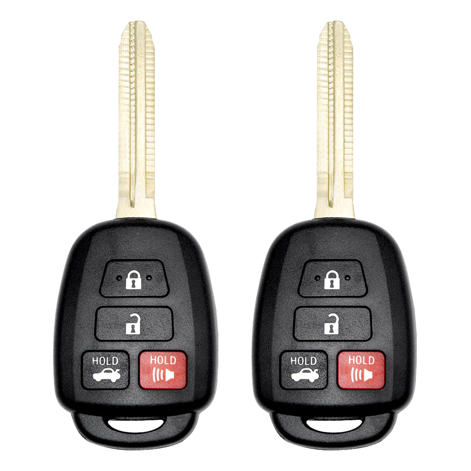 Vurkcy front view showing two replacement fobs and immediate usability