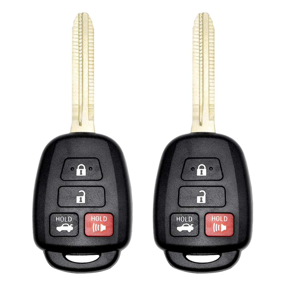 Vurkcy front view showing two replacement fobs and immediate usability