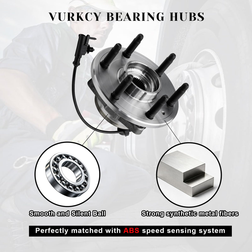 Vurkcy hub front face close-up showing smooth bearing surface