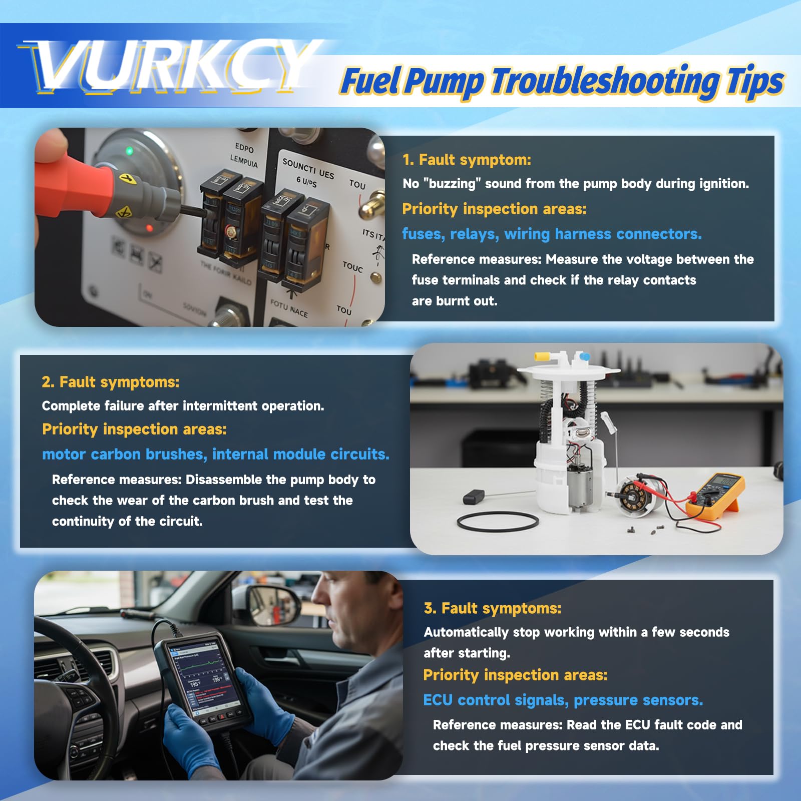 Vurkcy installed in tank demonstration aiding professional install visual