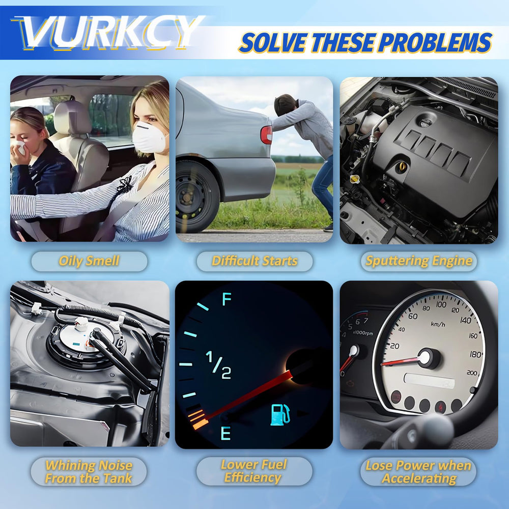 Vurkcy label with OEM references, helps confirm compatibility benefit
