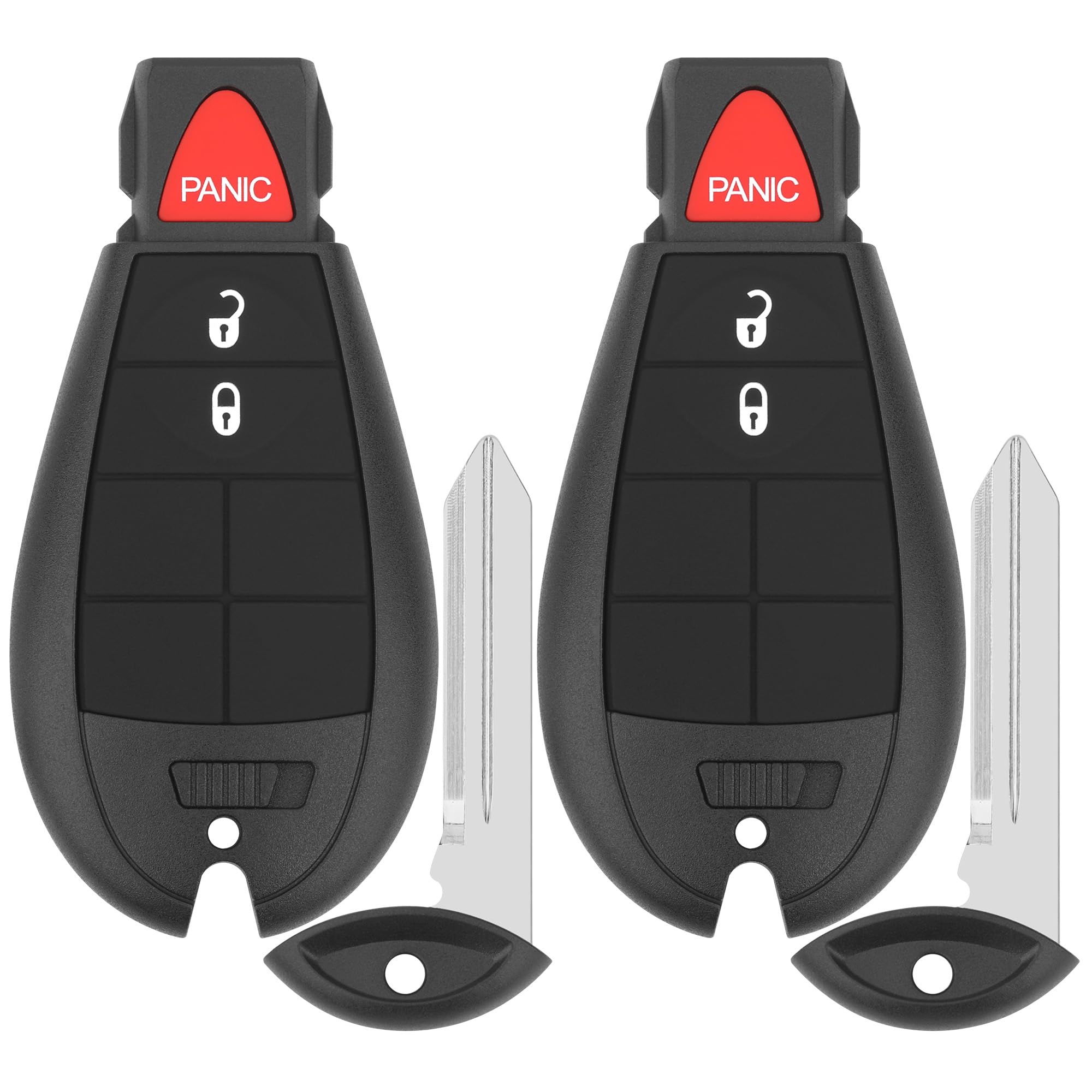 Vurkcy remote front view showing buttons and brand, restores keyless convenience