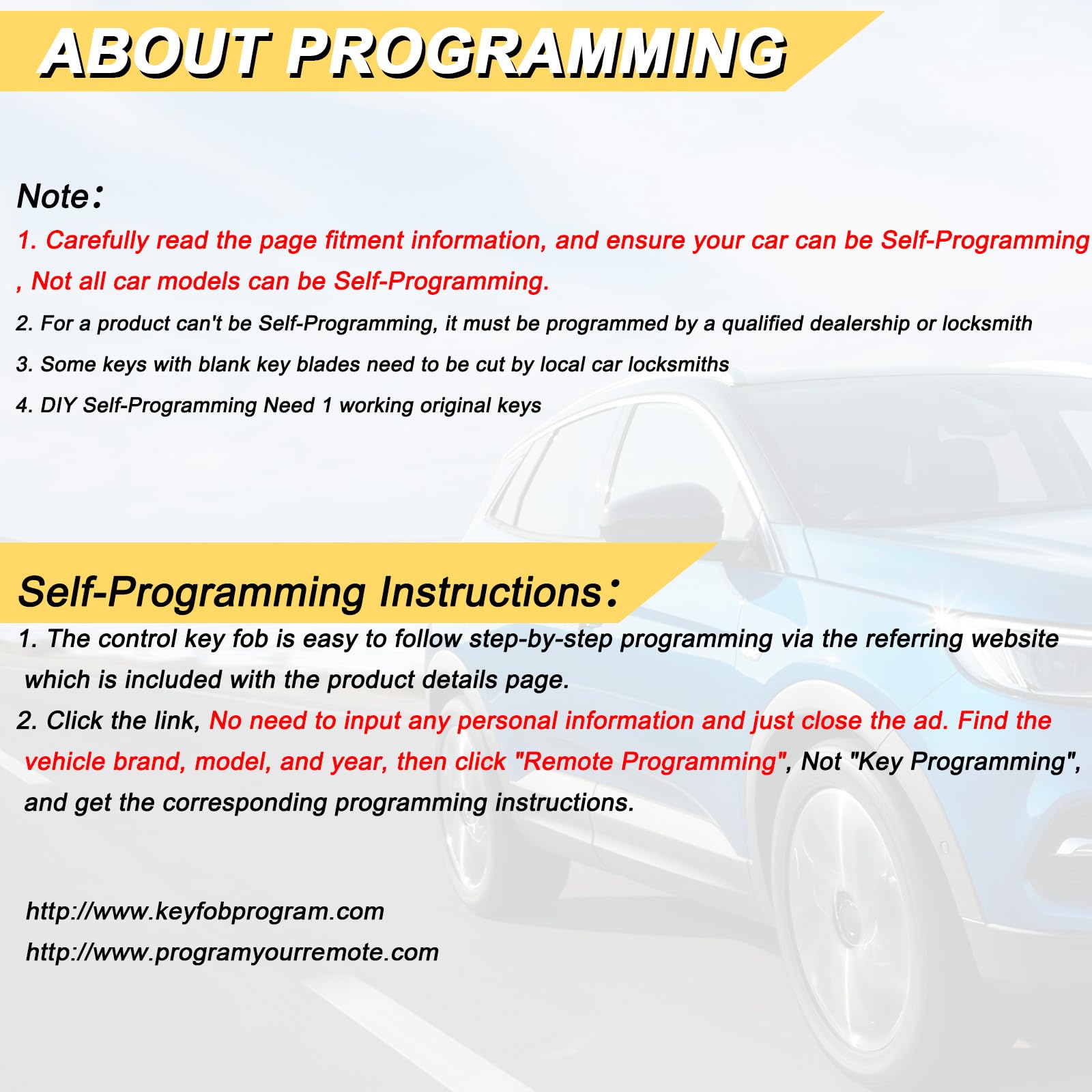 Vurkcy remote demonstrating trunk release function for fast access benefit