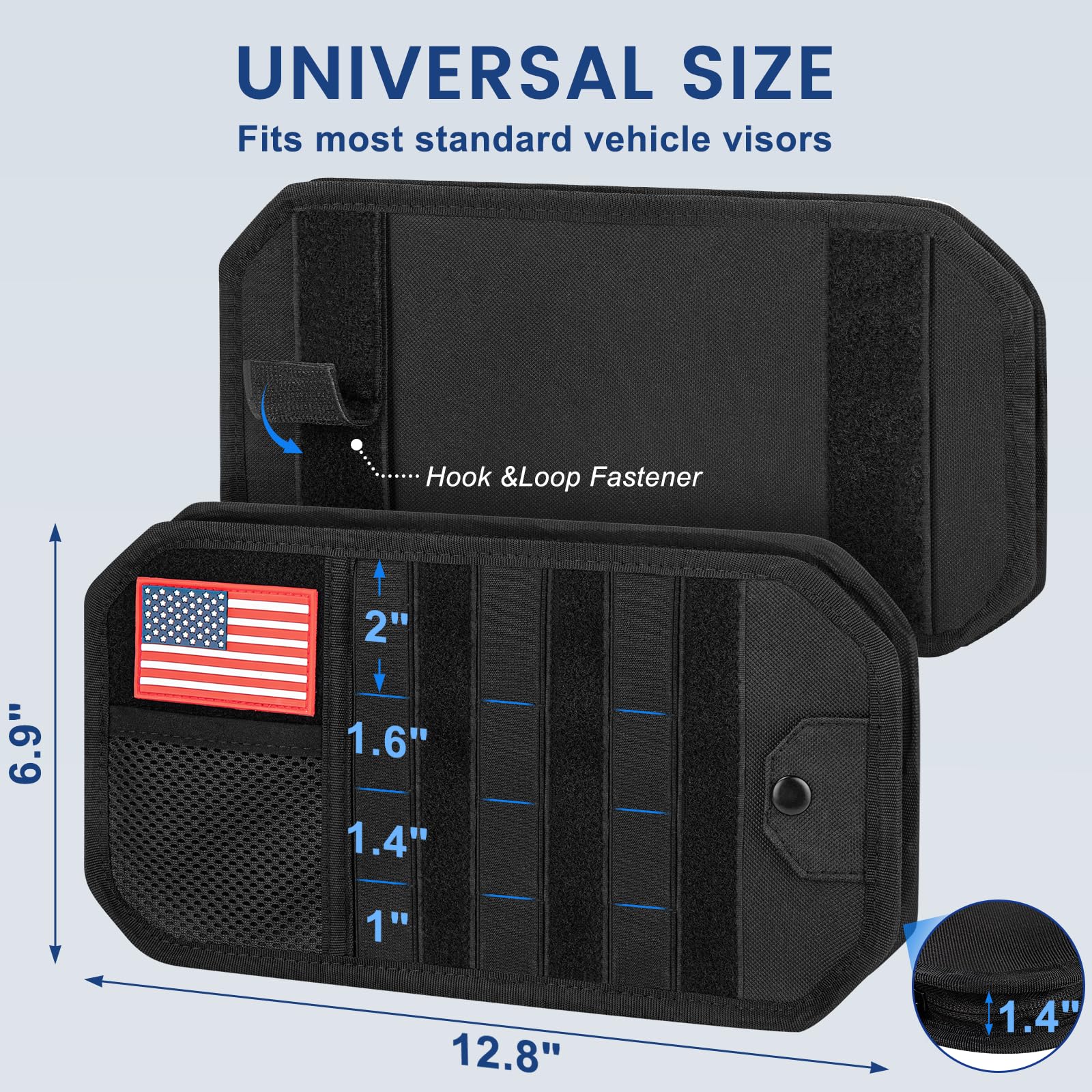 Vutirp sunglass holder detail protecting lenses and enabling quick access