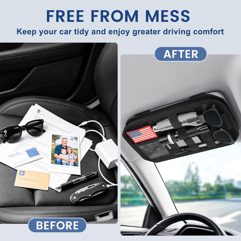 Vutirp zippered compartment open for secure storage of documents and cables