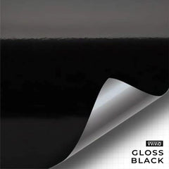 VViViD close-up of glossy film texture that shows smooth finish and scratch resistance