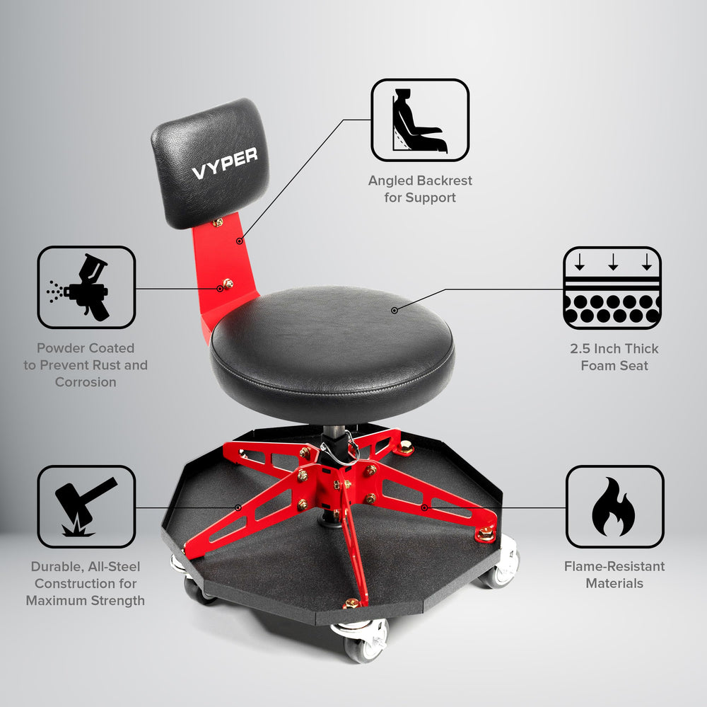 Vyper lifestyle in garage setting improving workflow and reducing trips to tools