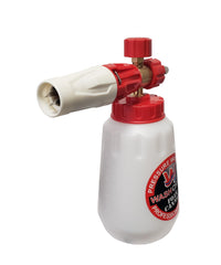 W Wash Chems wide-mouth 32 oz bottle detail for easy filling and fewer spills