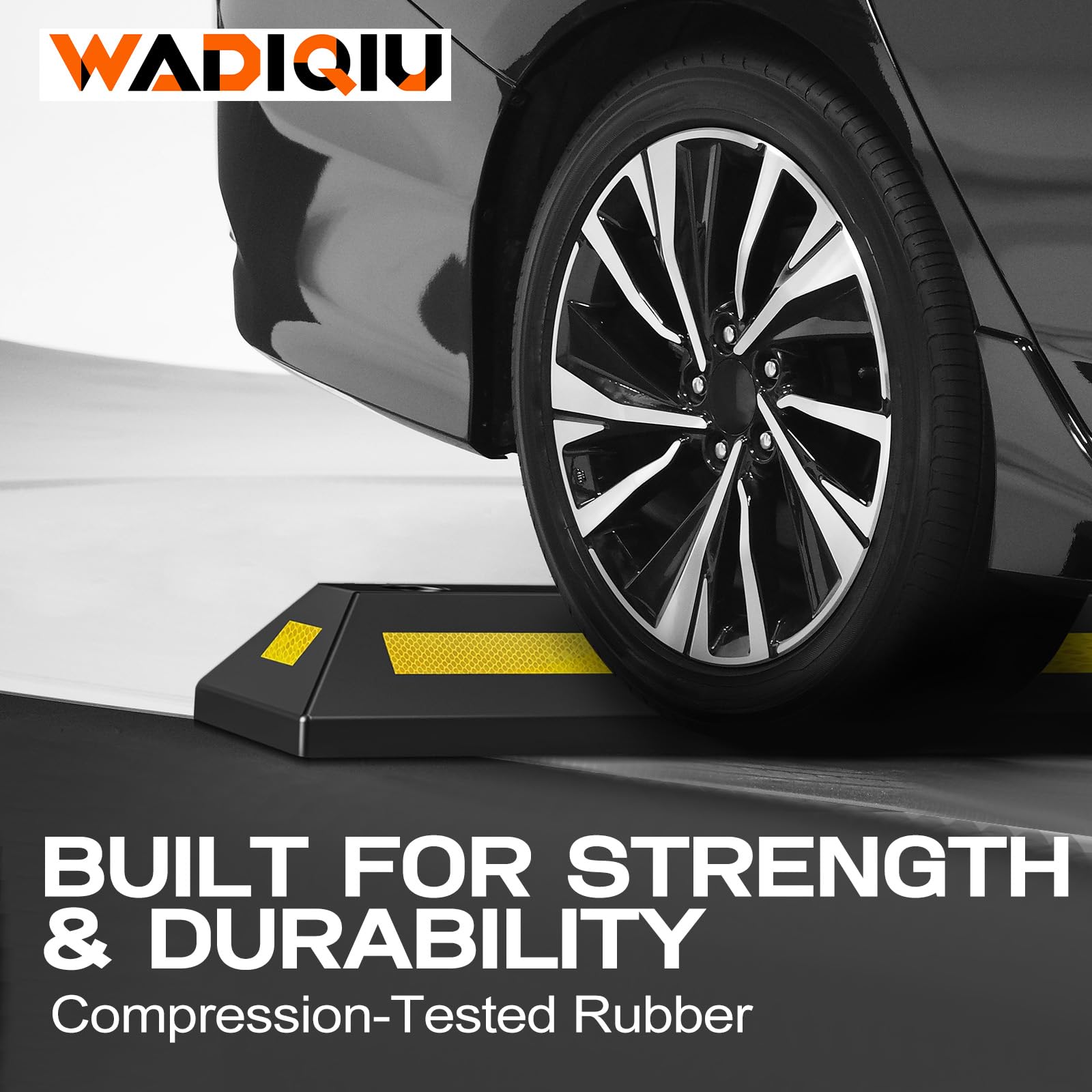 WADIQIU textured rubber close-up highlighting impact absorption and longevity