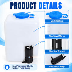 Wadoy close-up of pump connection seal illustrating leak-resistant design