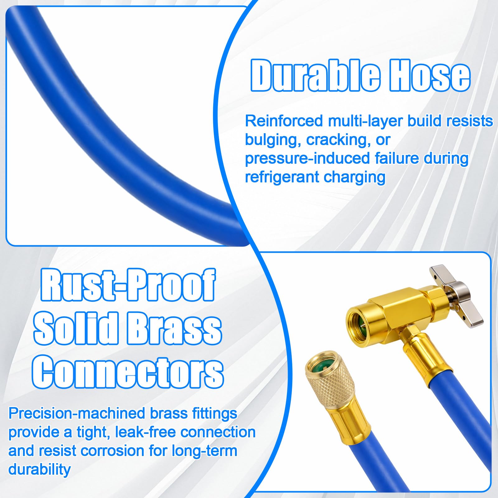 Wadoy attached to piercing-style refrigerant can for straightforward transfer
