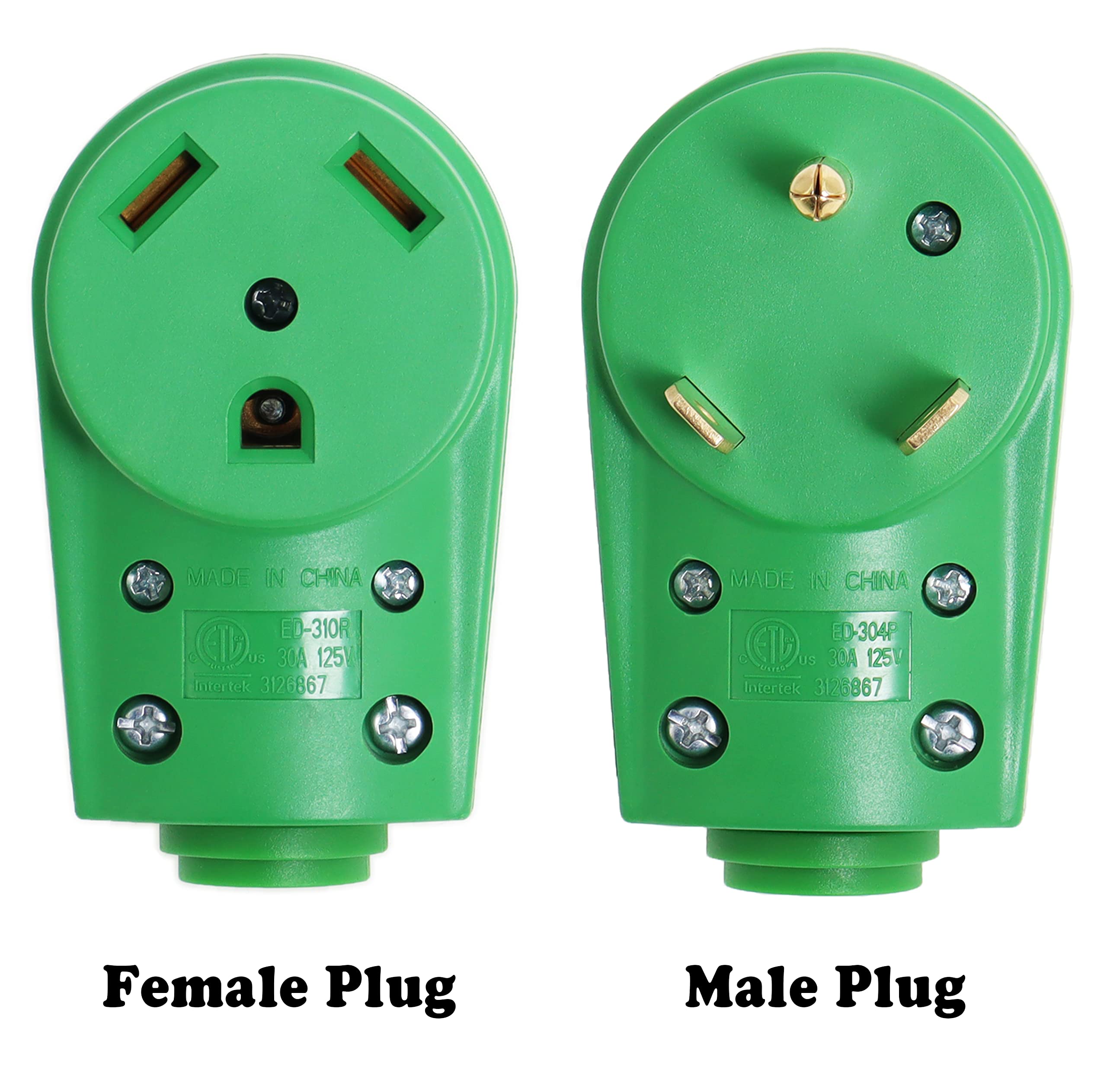 Wadoy green ABS housing profile showing heat-resistant durable construction