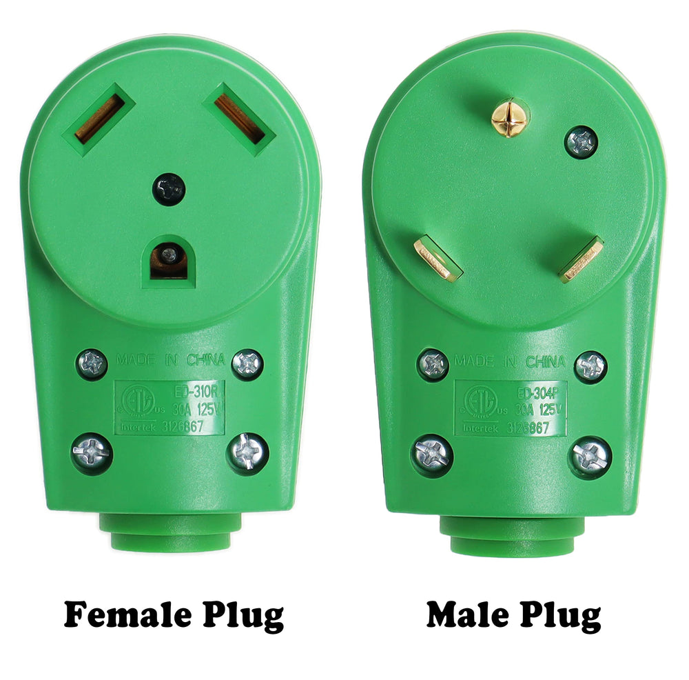 Wadoy green ABS housing profile showing heat-resistant durable construction