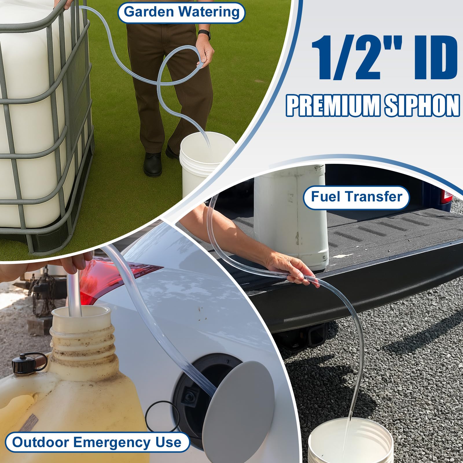 Wadoy lifestyle shot on boat deck illustrating emergency fuel transfer use
