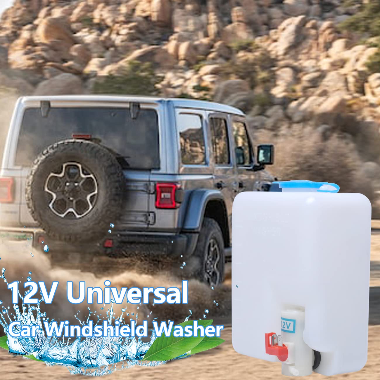 Wadoy lifestyle shot driving with clear windshield improved visibility