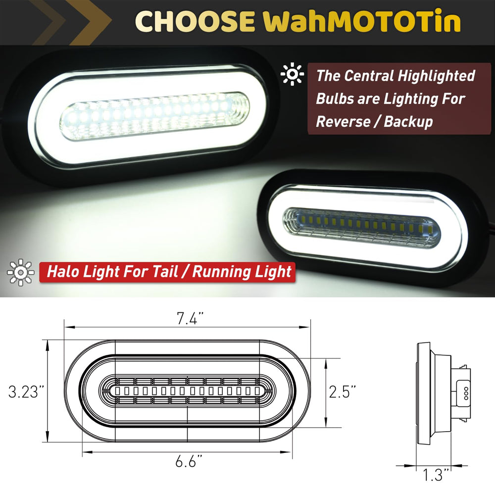 WahMOTOTin rubber grommet and color-coded wires for quick, reliable installation