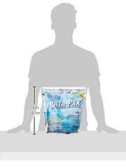Walex deep blue tank water that signals cleanliness and non-staining dye