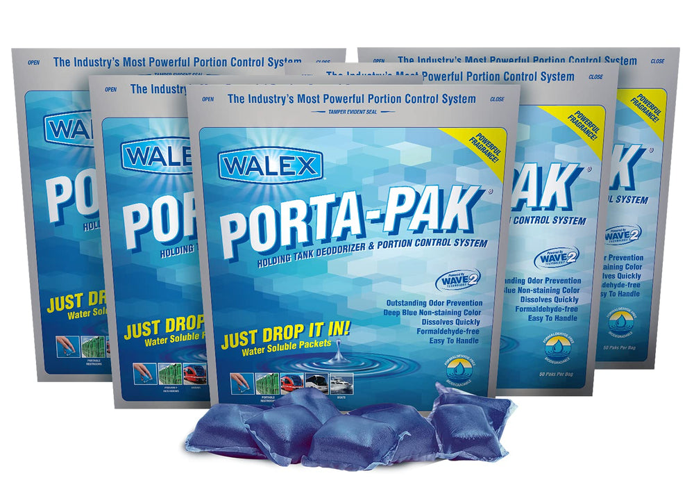 Walex front packaging showing 250 count and convenience benefit