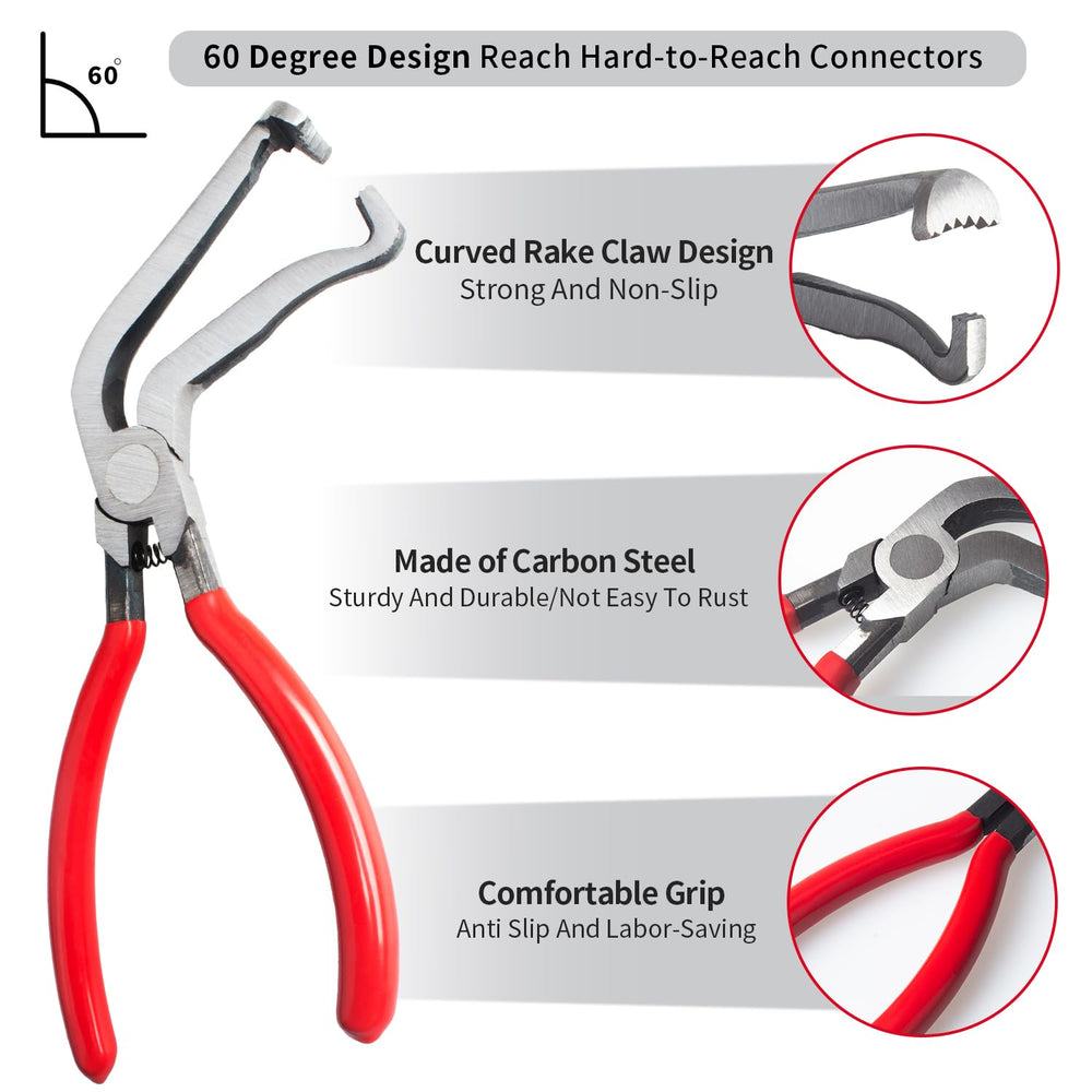 WAMEIJU hose clamp plier compressing spring clamp for safe hose removal