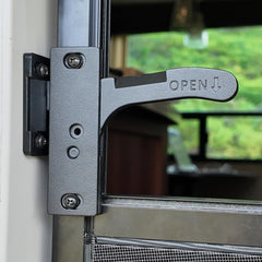 WanDwel aluminum right-hand handle front view showing durable finish and secure fit
