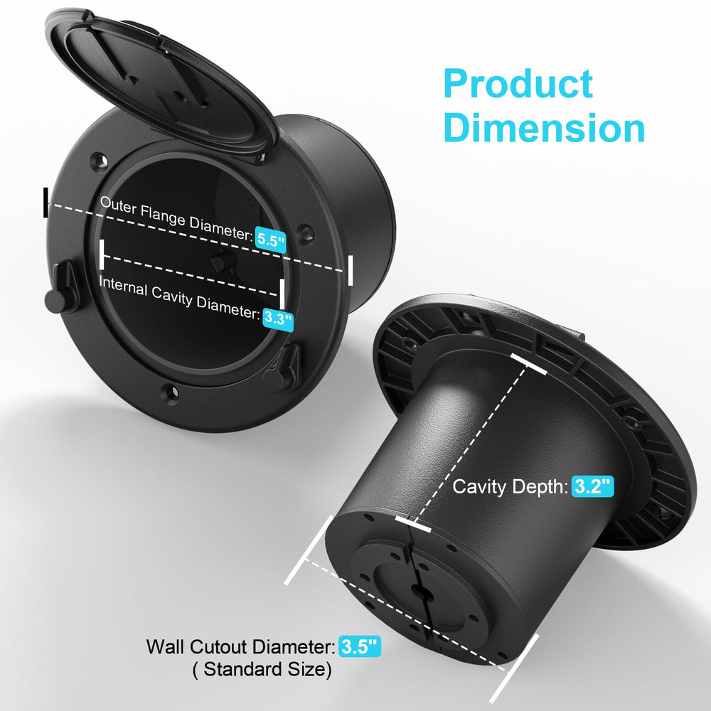 WanDwel dual locking latches demonstrating secure closure against road vibration