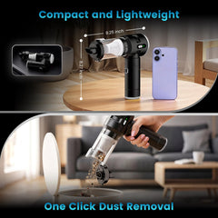 Wansimoo crevice nozzle detail reaching tight car seat seams effectively