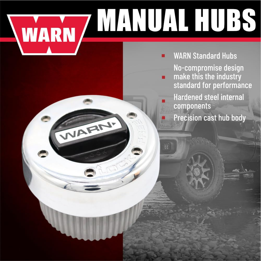 WARN close-up of 4140 steel clutch ring highlighting enhanced durability