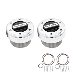 WARN front view internal mount hub showing fit and OEM compatibility